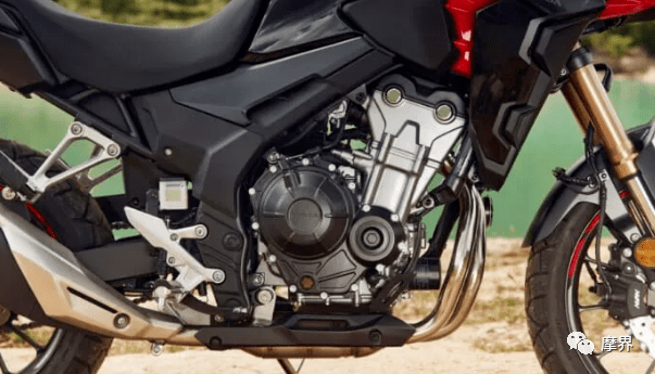 近日本田在欧洲发布的2022款cb500x,主要是对发动机与车架结构的躺