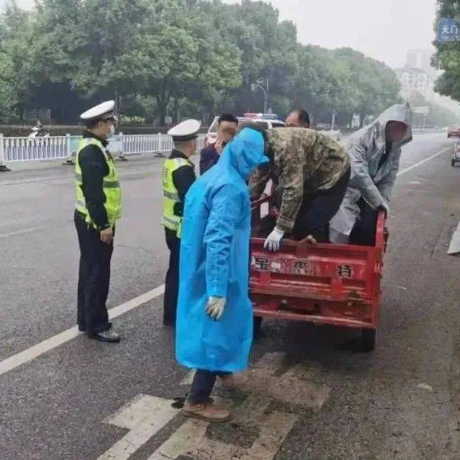 我为群众办实事 仙桃交警多措并举筑牢老年人平安出行防线宣传 0340