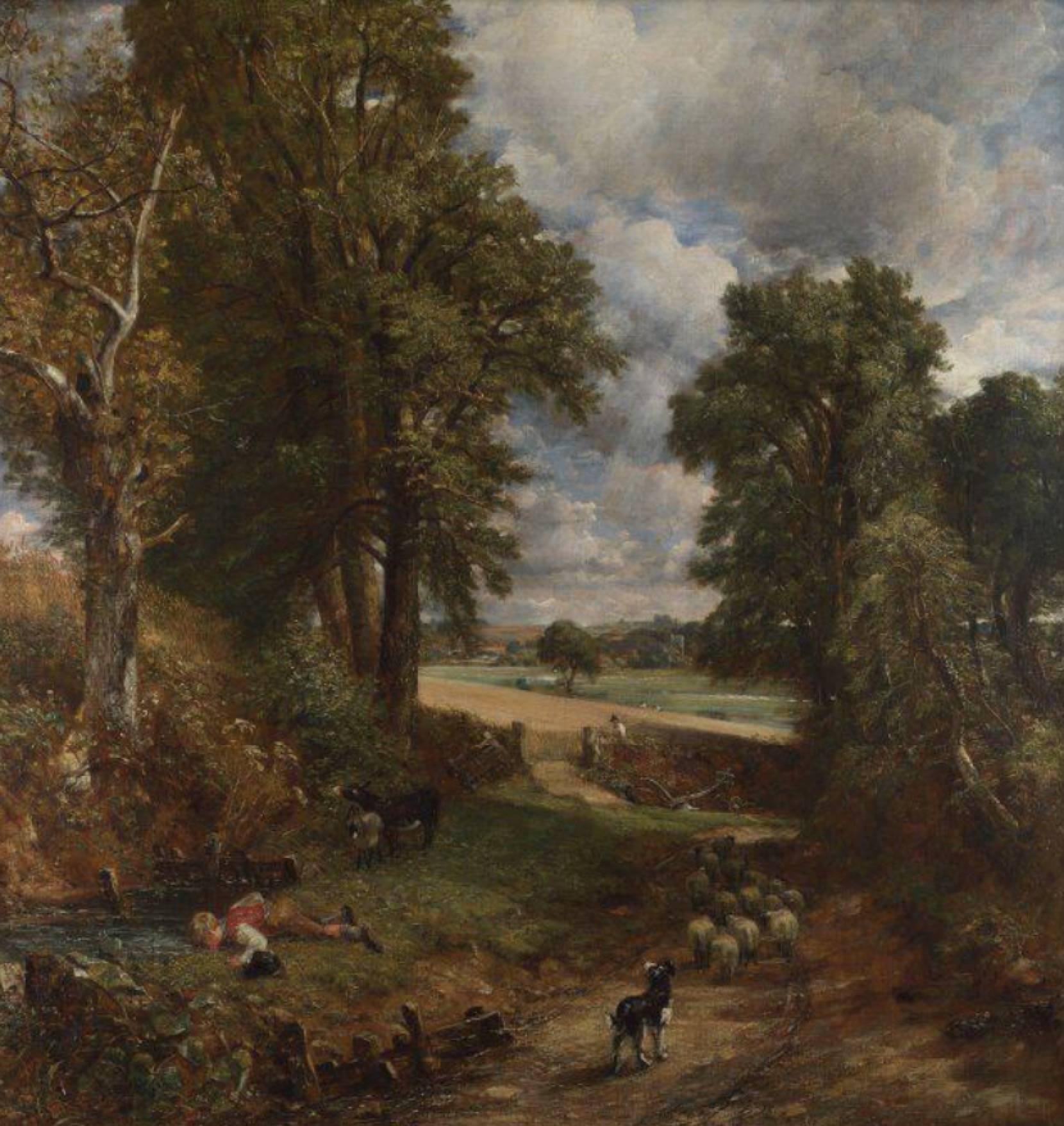 展览|康斯太勃尔晚年画作今起呈现：大自然的咆哮，内心的波动