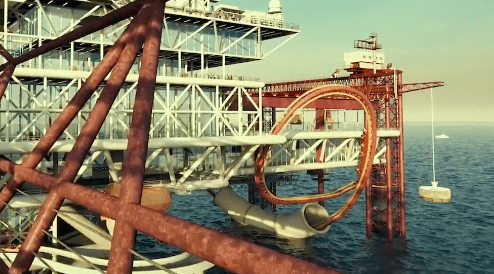 沙特将推出全球第一家“海上钻井平台”主题乐园