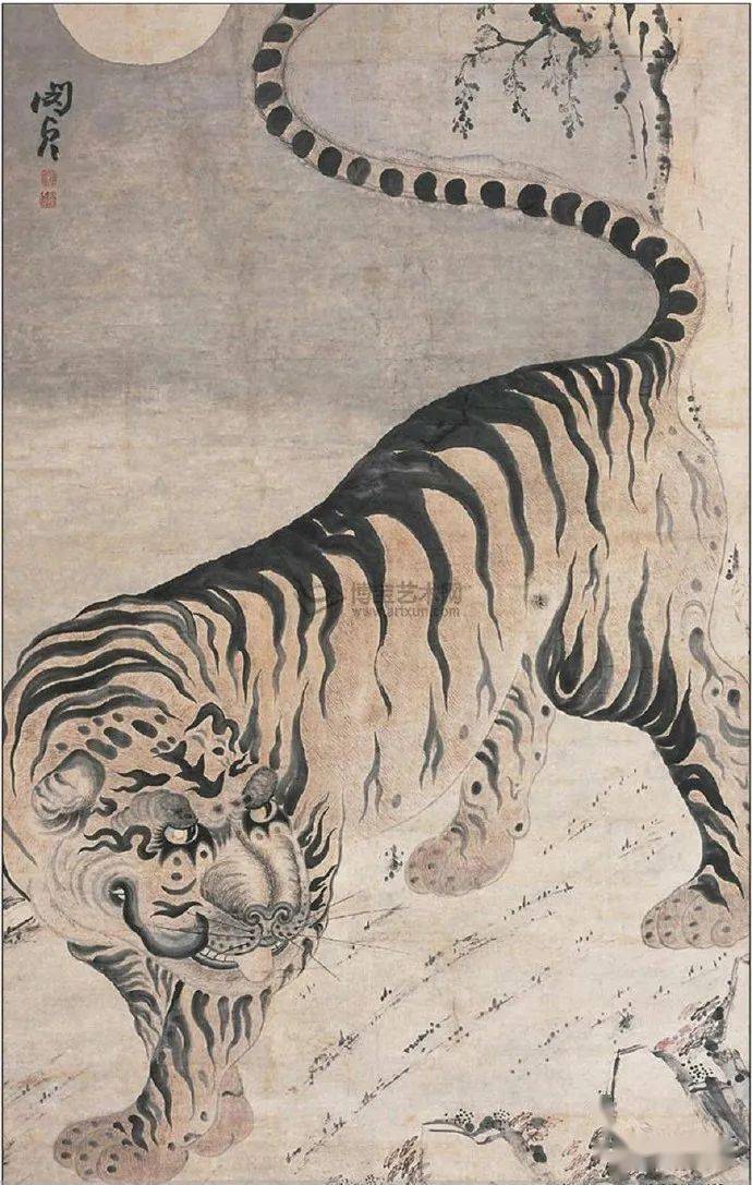 名品视界清代画家闵贞的人物花鸟画欣赏