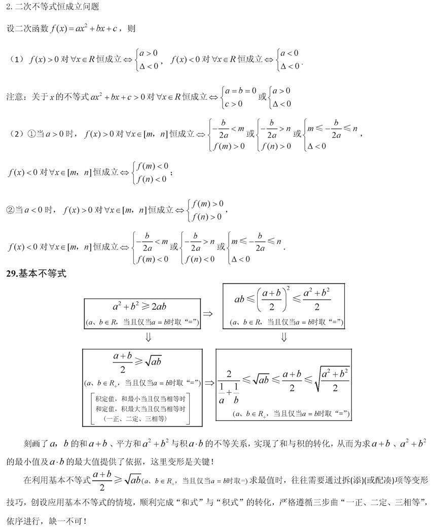 终极版|高考数学终极版知识清单，背过的学生不会低于130！