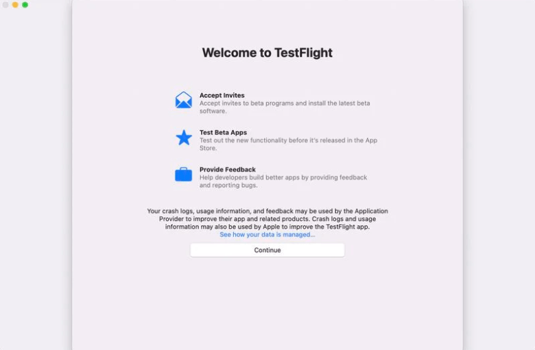 功能|苹果 macOS 版 TestFlight 正式发布，开发者可邀请用户测试应用