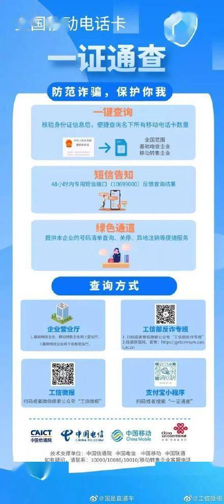 你被冒名办卡了么工信部喊你查