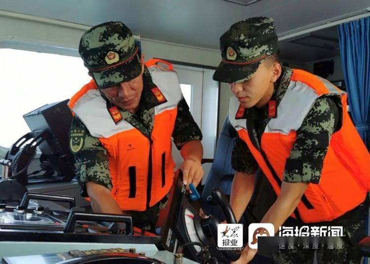 烟台海警胡明涛海上执法的千里眼