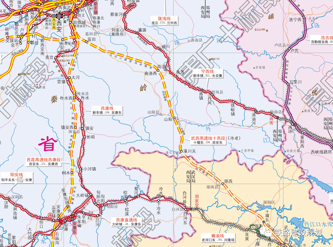 安康北环线线路图图片