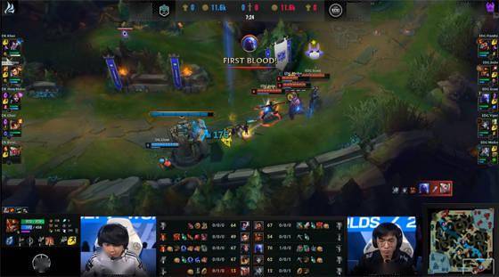 瑞兹|LOL-S11：Viper烬致命华彩狙杀妖姬，EDG 1-0 DK喜提决赛开门红