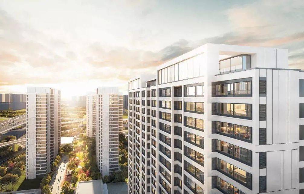 党旗飘扬一线东三爻安置小区北区项目临时联合支部揭牌