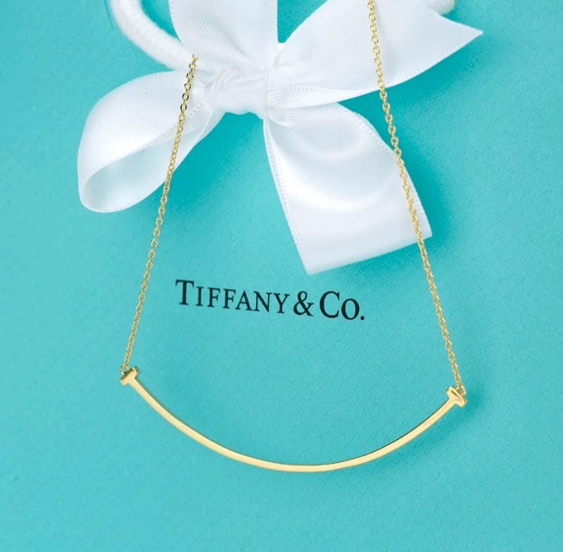 tiffanyco蒂芙尼的这条项链我试了一下超好看