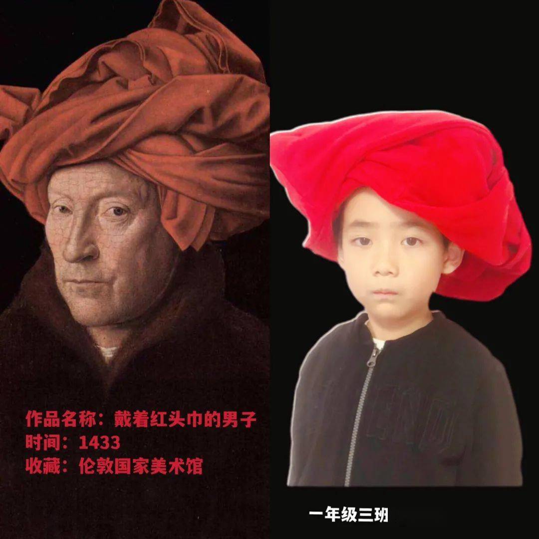 《包着红头巾的男子》是欧洲文艺复兴时期画家扬·凡·艾克的作品