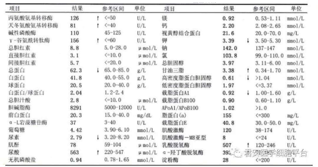 淋巴癌的报告单图片图片