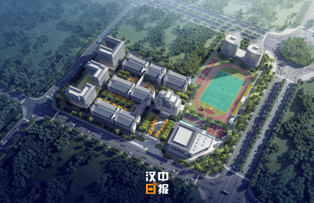 1亿元该项目暨奠基仪式在南郑区大河坎举行"汉中市龙岗高级中学"项目