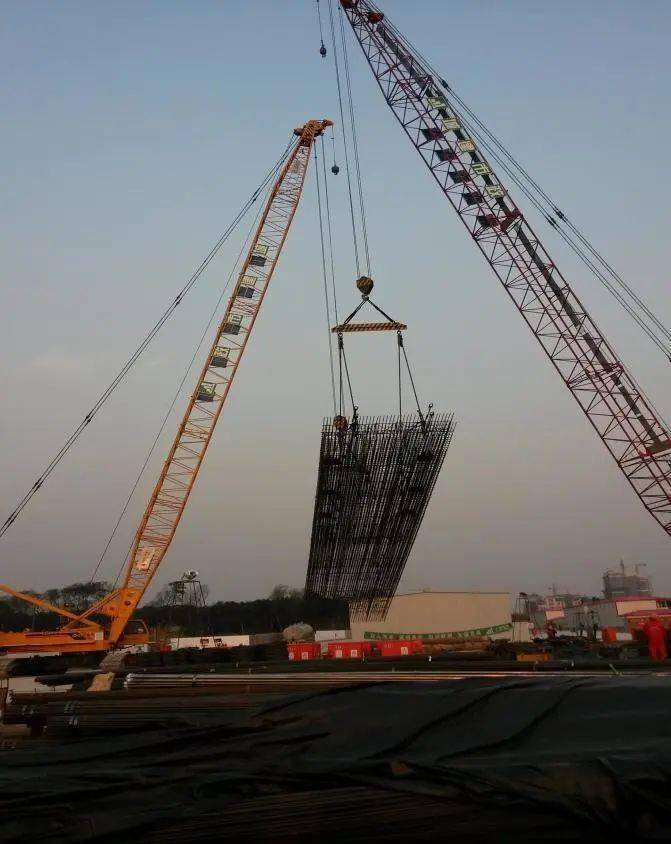 深基坑地下连续墙钢筋笼吊装施工技术，案例分析！_mm