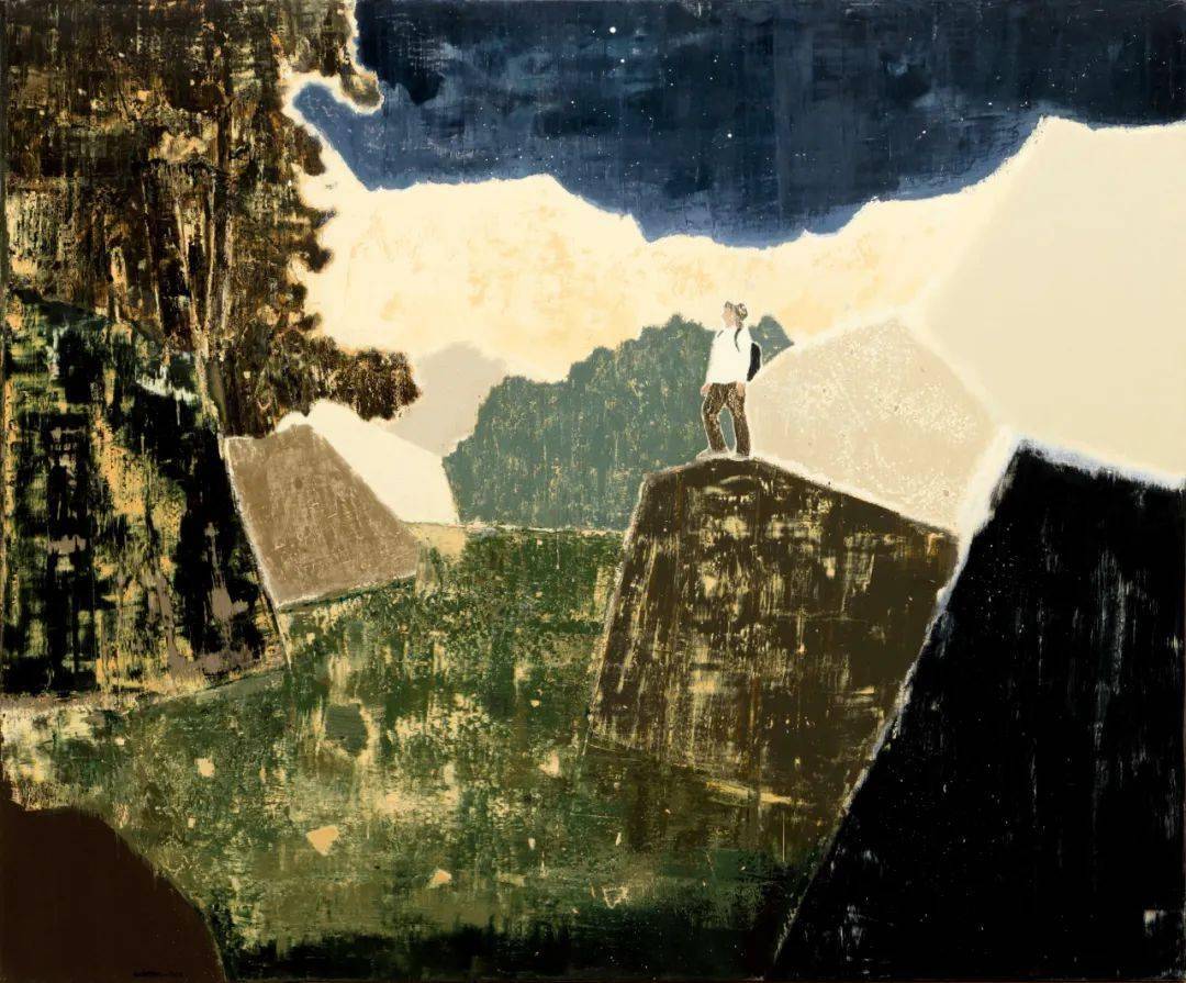 2020年150cmx180cm布面油画《旷野牧歌》(学术奖作品)02:31现为职业