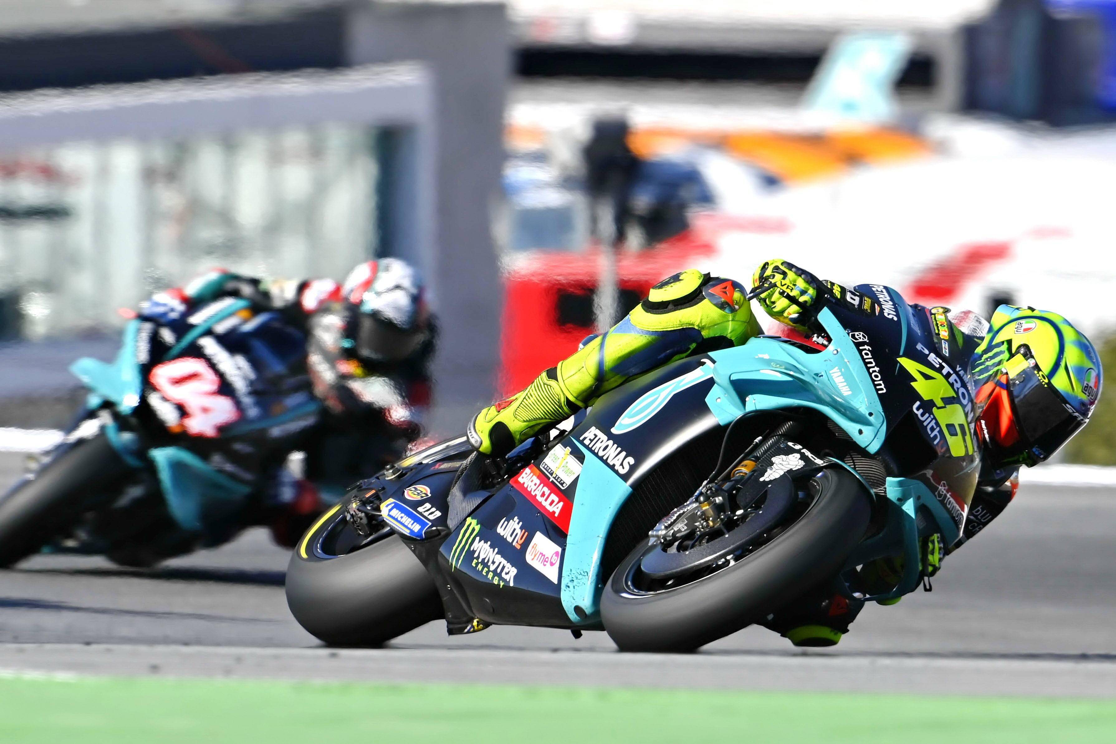 motogp 2021 葡萄牙站 第二场:罗斯收获积分_比赛