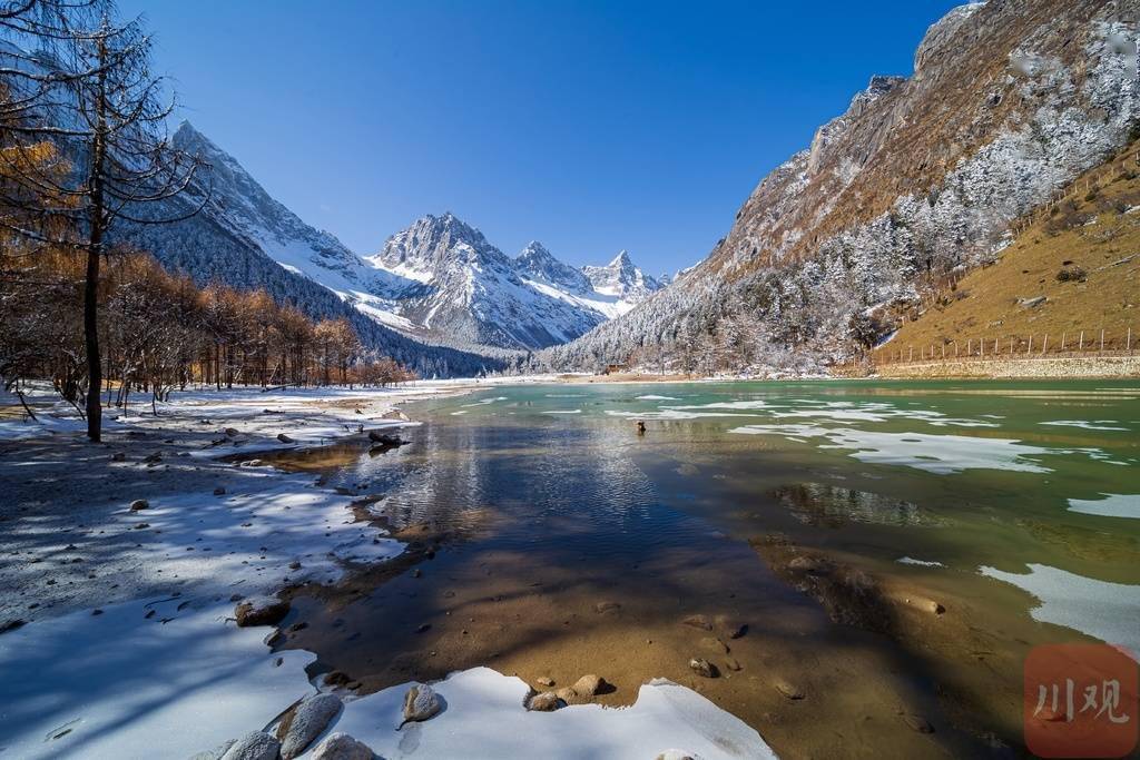 景区|如诗如画！来看毕棚沟初冬雪景大片