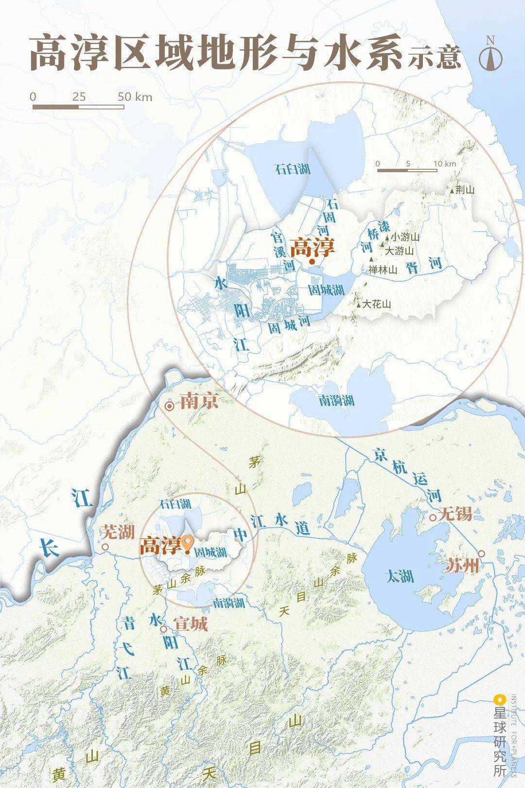 连接长江与太湖的河道东西横贯,外加湖泊南北夹持,使得平原之上河网