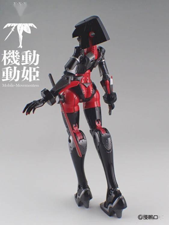 模玩|模玩资讯：侵略ROBO《机动动姫MoMo》黑/赤/铁&白/黒/金 模型发售
