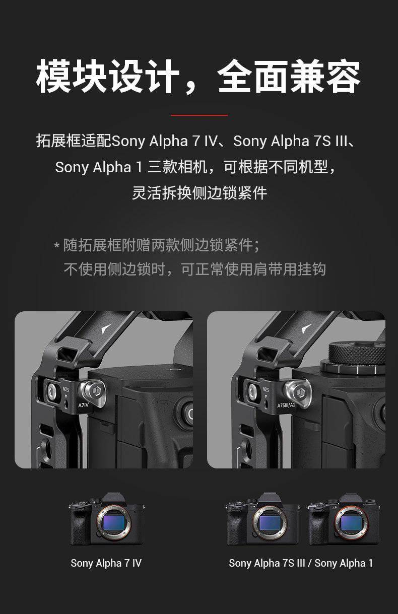 为索尼 A7 IV 打造，斯莫格推出多款相机扩展套件