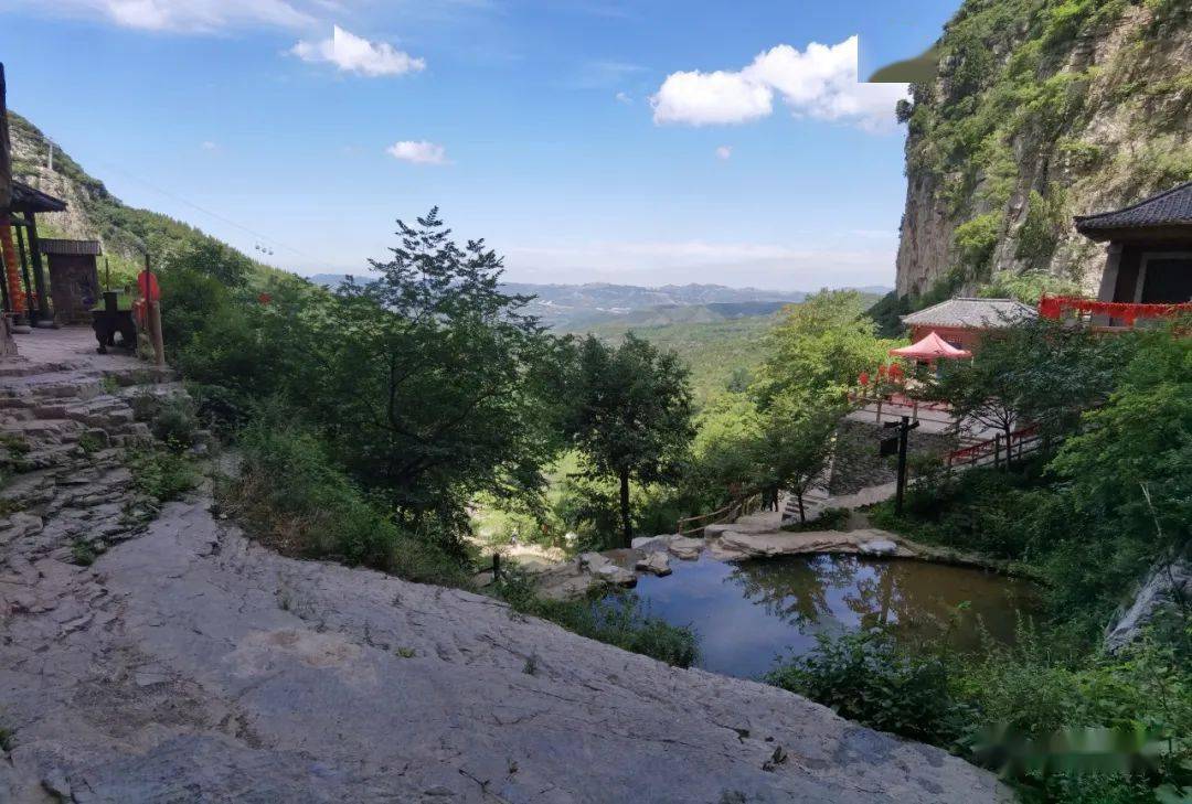 齐山一绝高山悬瀑观音瀑