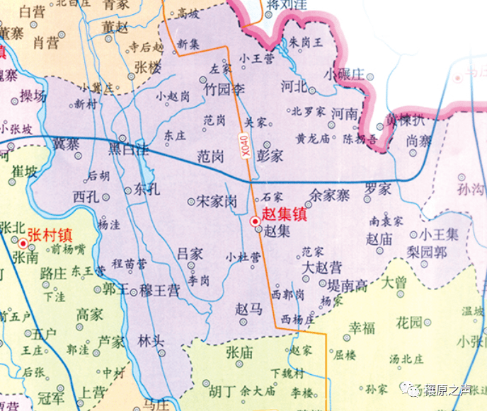 邓州市街道划分地图图片