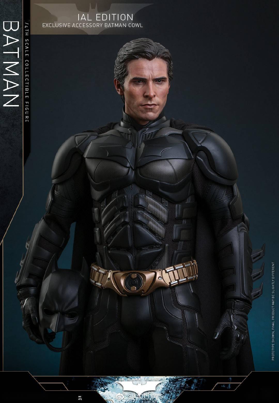 hottoys诺兰版47cm蝙蝠侠14珍藏人偶售价3780元