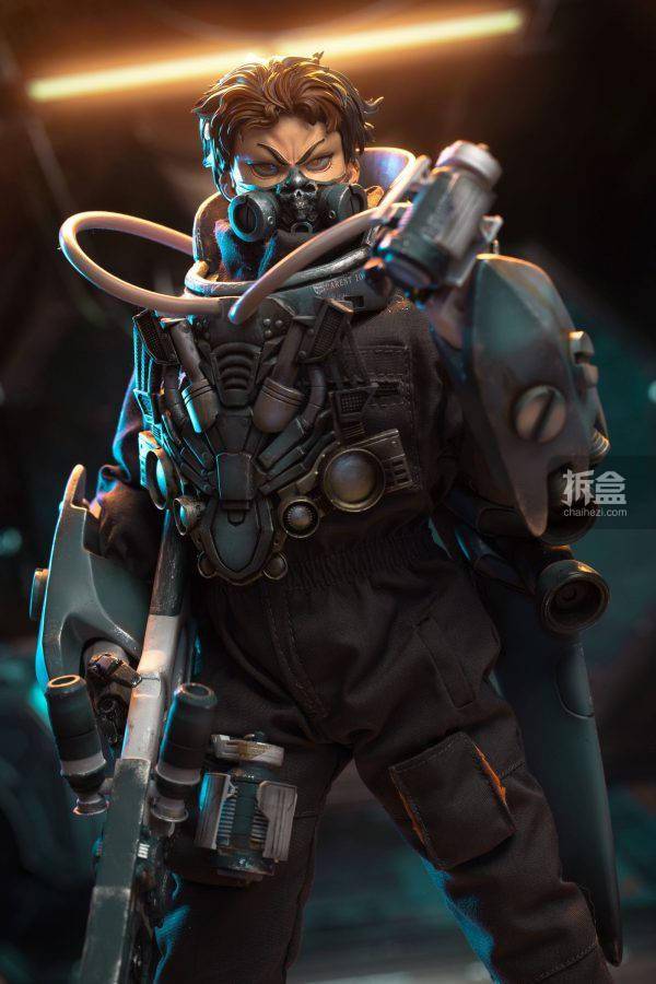 ART FUTURE 鬼捻蟲角 狩太郎 1/6可动人偶12寸兵人