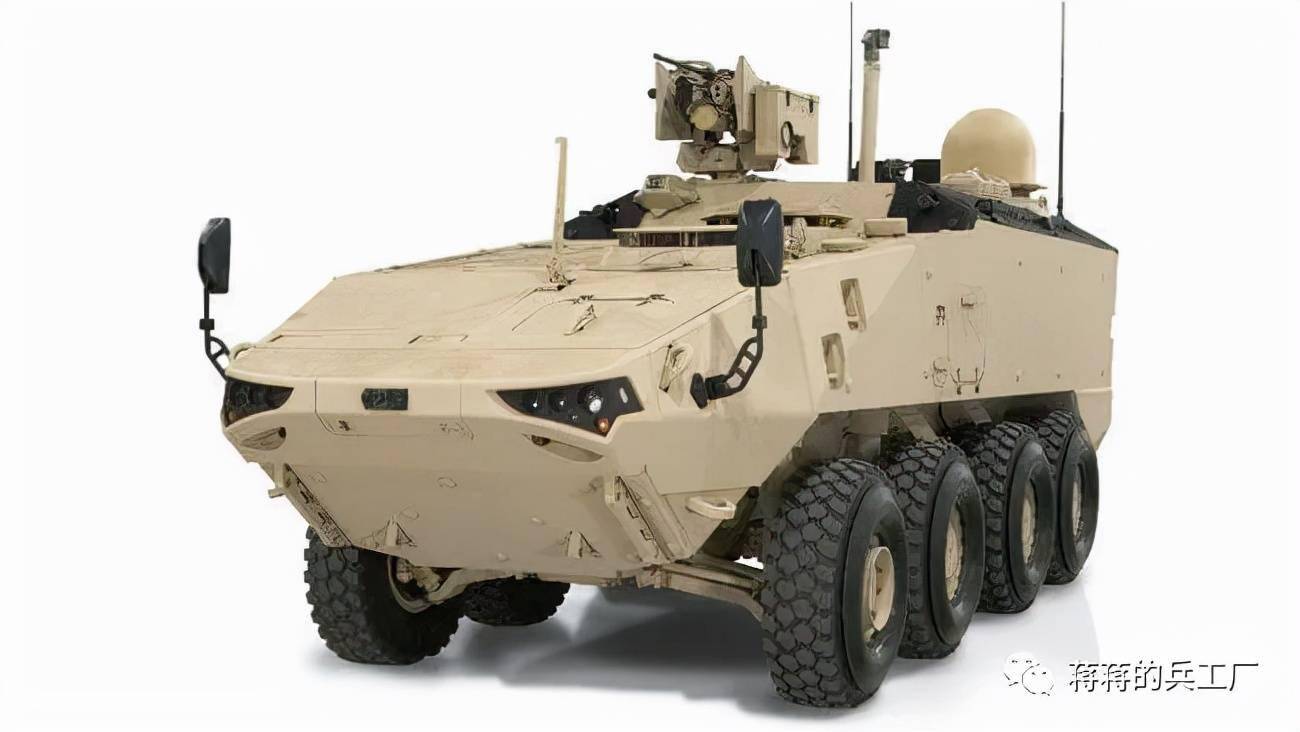 加粗主炮配无人炮塔美国陆军测试安装xm913机关炮lav700装甲车