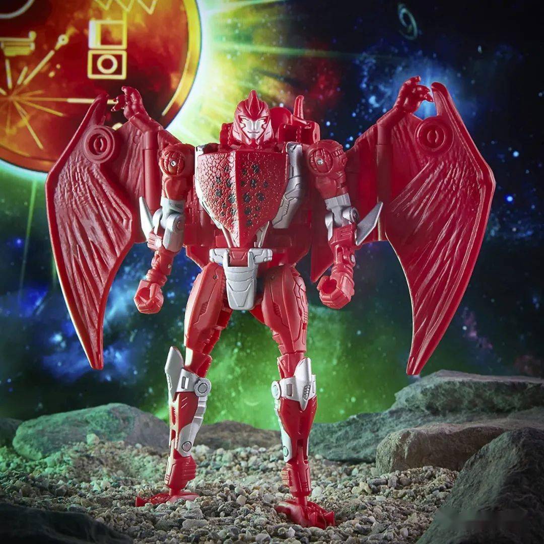 孩之宝:新品 亚马逊限定 王国金盘收藏系列第四弹 加强级 蛇鸟勇士