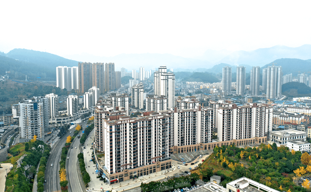 回眸五年辉煌|过去五年,道真县城更靓了!