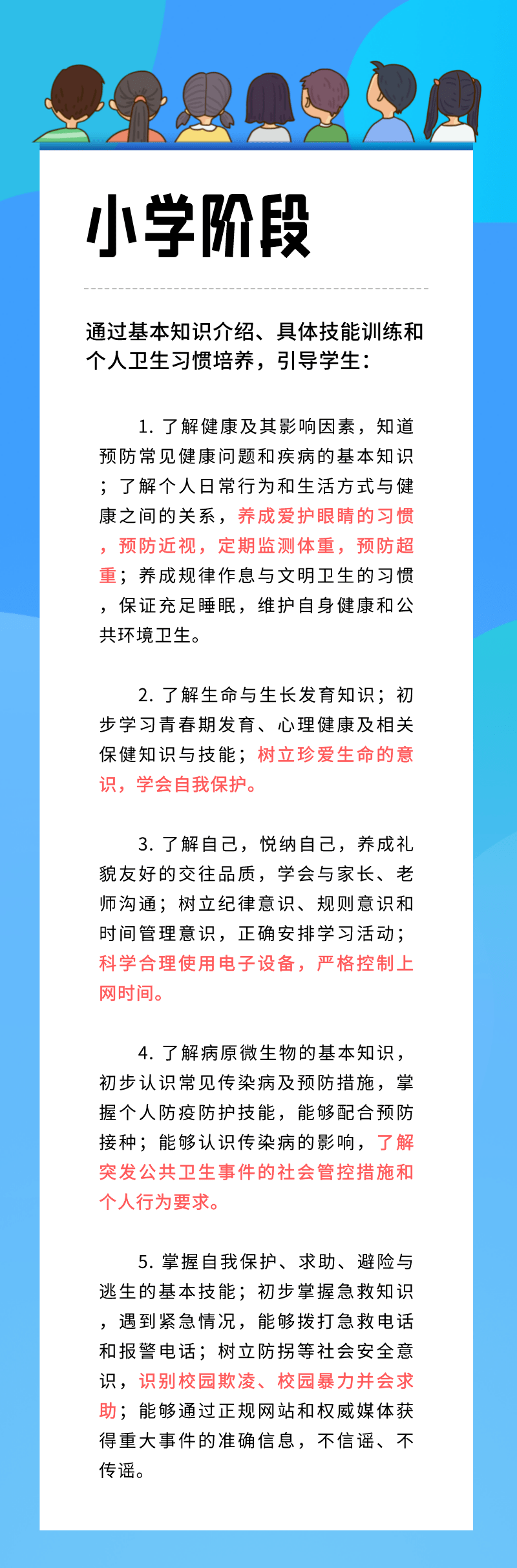 教材|生命安全与健康教育进中小学课程教材！来看看你家孩子都要学什么