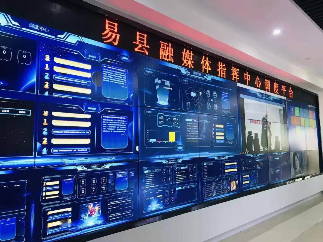 宣传等方面进行全面整合，实现资源通融、传播互融共享、利益共融。——易县融媒体中心坚持新闻立台全媒融合