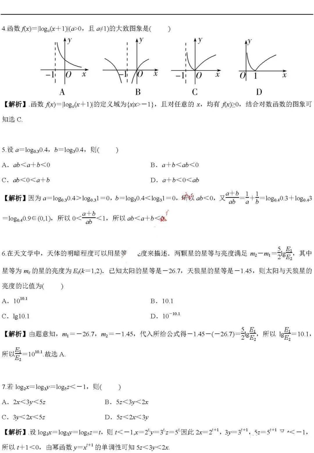 版权|高中数学 | 高中数学「函数」必考9大专题+58个必考点梳理！