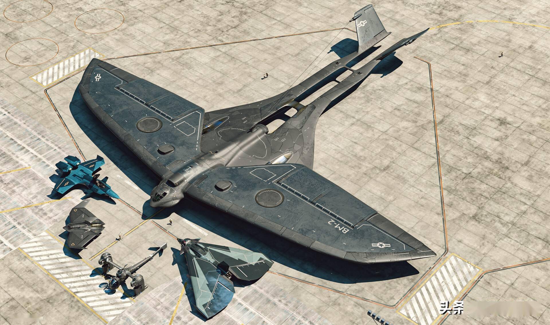 一组科幻飞行器的设计作品未来的飞行器真会朝这个方向发展吗