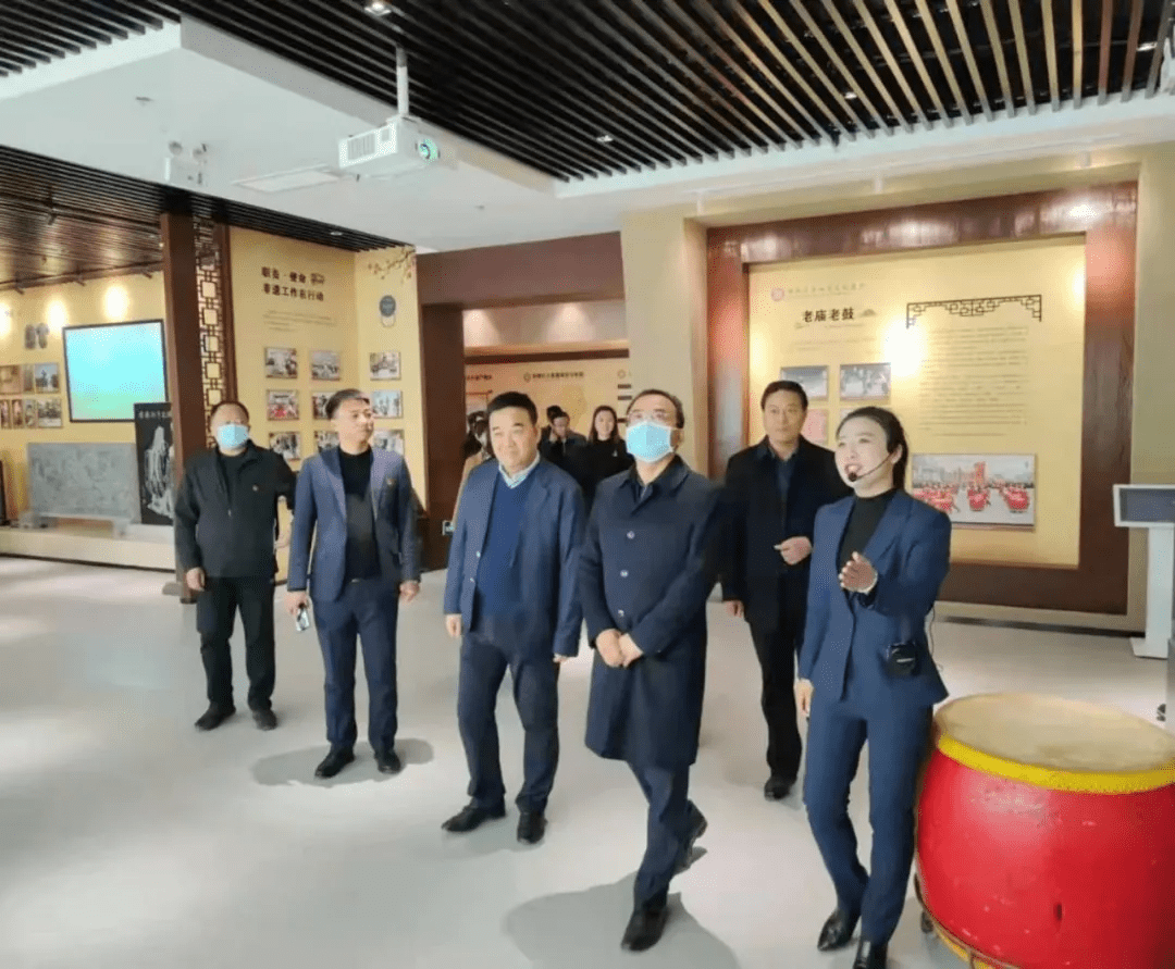 省文化和旅游厅厅长高阳一行到富平调研