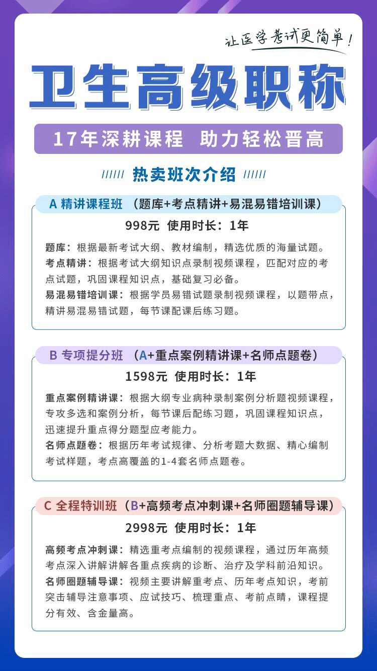 江蘇人社廳,山東衛健委,甘肅衛健委2021年考試寶典衛生高級職稱課程專