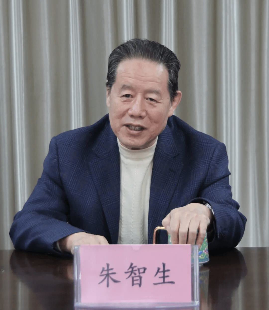 渭南市慈善协会副会长冯新民,办公室副主任兼财务室主任张怀远等一行3