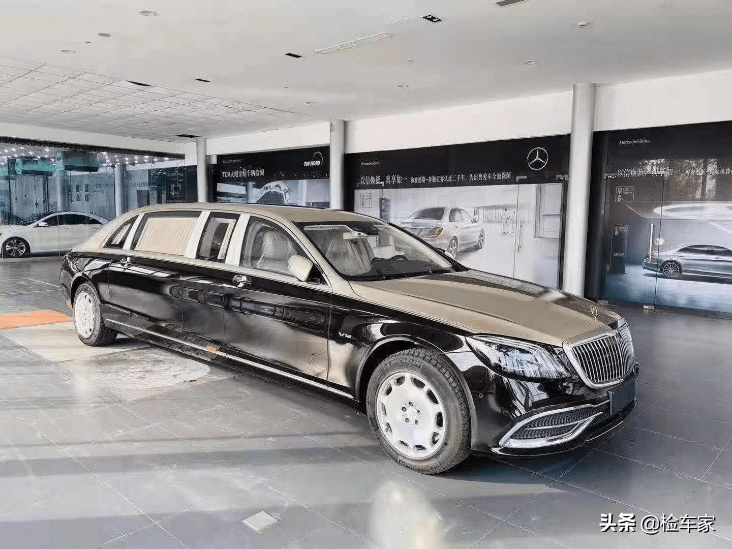 1300万的迈巴赫s680普尔曼见过吗这台只要350万检测师赝品