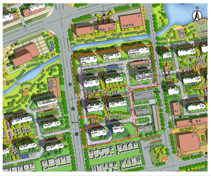 196亿起威海高区四宗商住地块上架一个超大型社区将成型