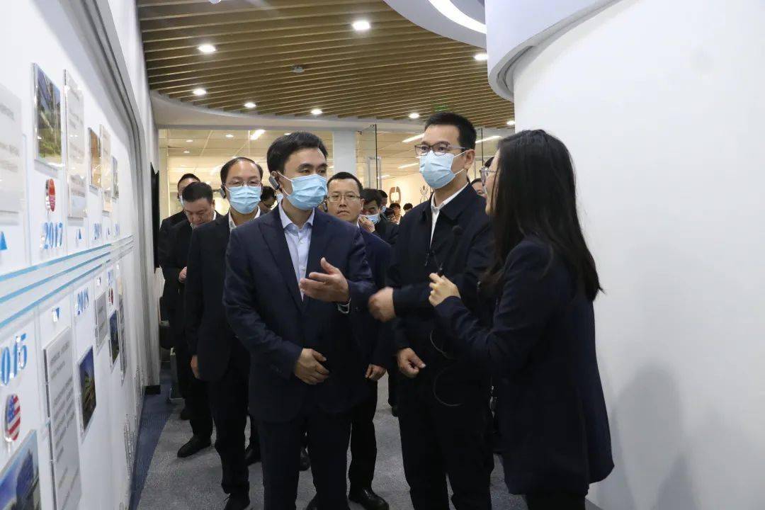 小镇动态绍兴市上虞区委副书记区长金进富考察信息港小镇