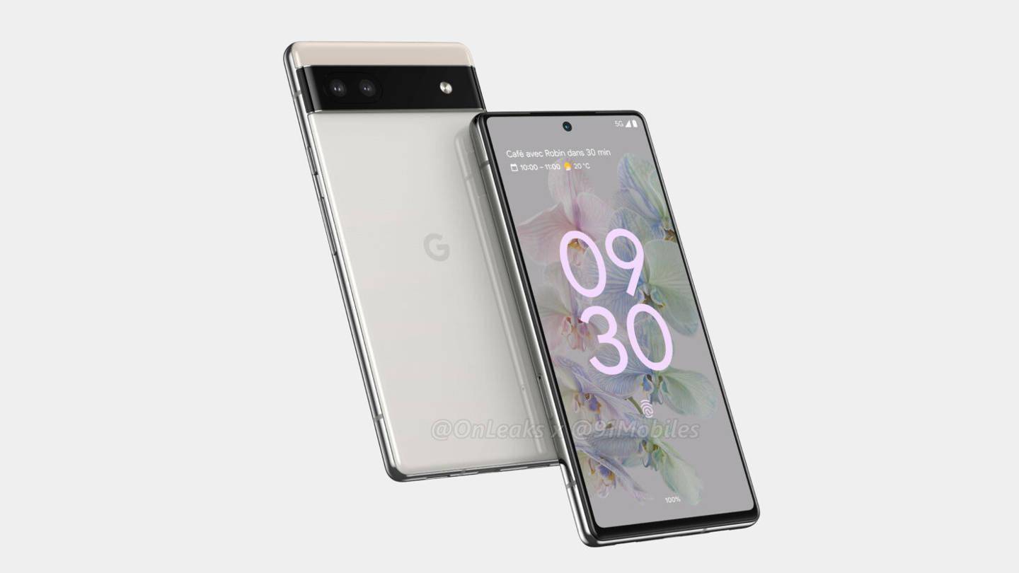 谷歌 Pixel 6a 渲染图曝光，搭载 6.2 英寸屏幕