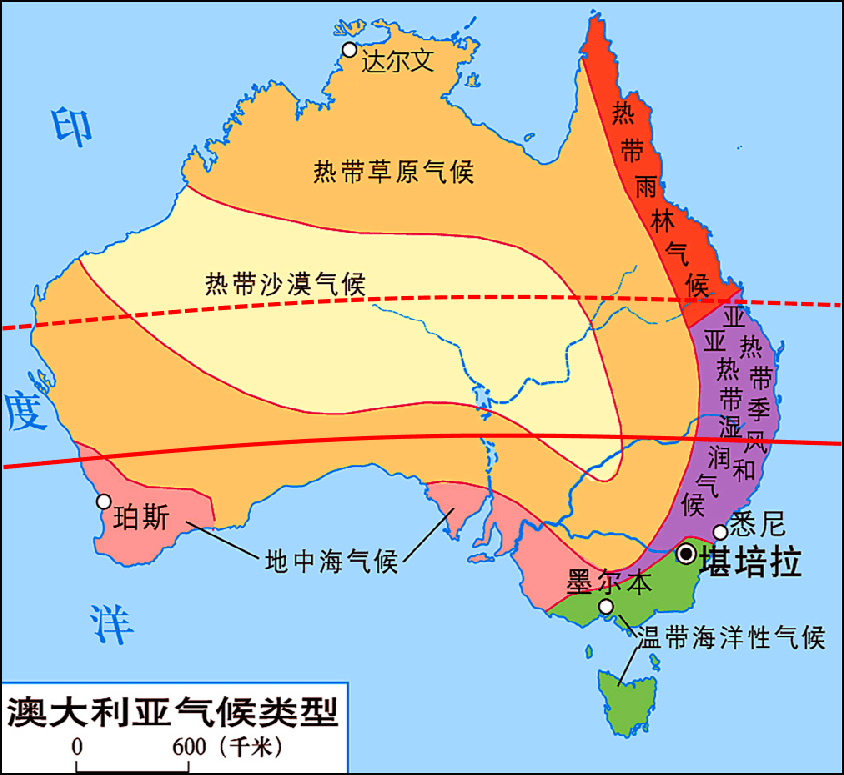 澳大利亚草原地理位置图片