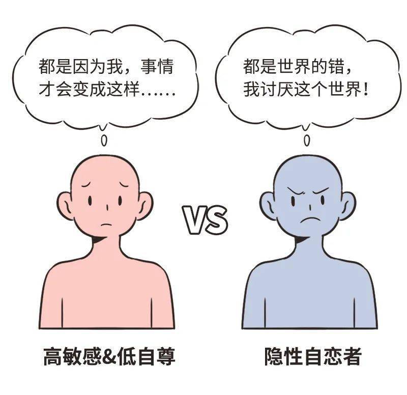 你有没有遇到过这样的人：看起来自卑内向，其实内心无比自恋
