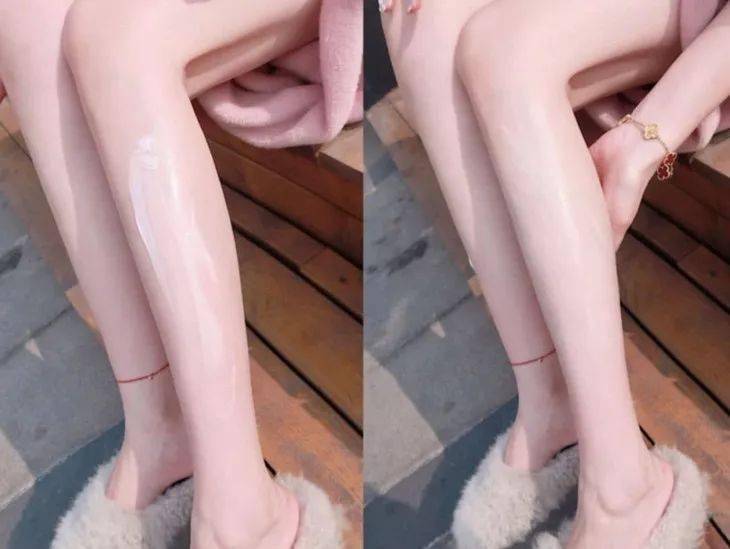 羊奶女生涂身体乳 vs 不涂身体乳，这差别也太大了吧！