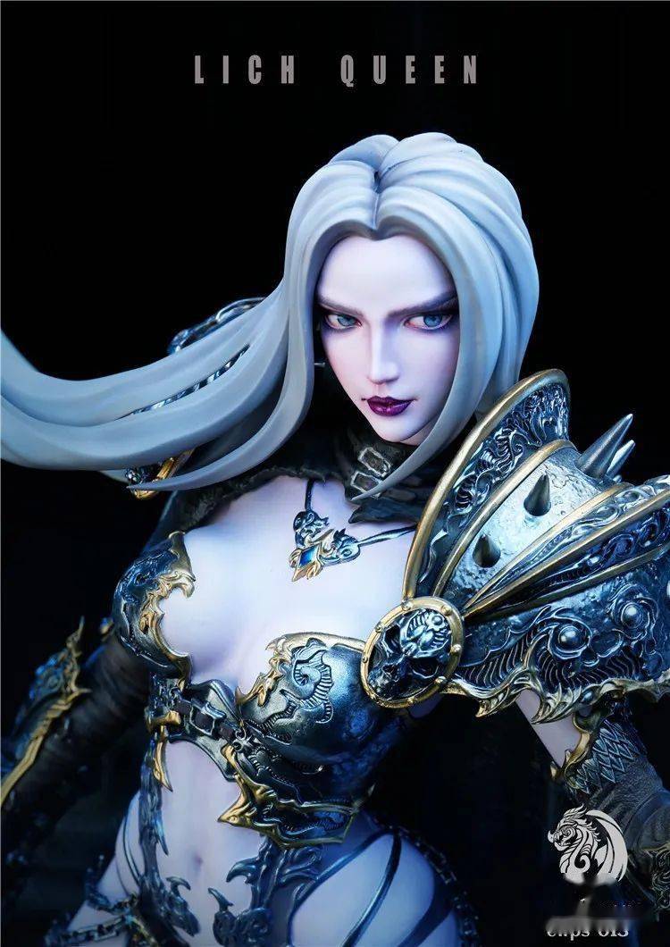 【gk&雕像】leviathan:原创形象 1/4 巫妖女王_季度