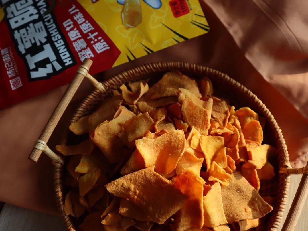 原料|5斤鮮蜜薯烤1斤紅薯片！酥到牙齒化身“粉碎機”，0加糖、非油炸、不油膩、更健康！