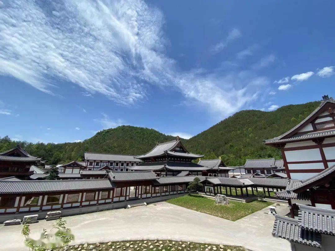 印象宋韵唐风古雅之美天台山螺溪传教院最新实拍图片
