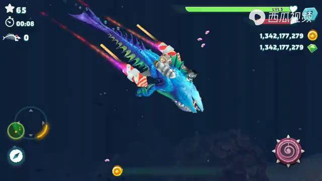 饥饿鲨进化深渊鲨鱼从海底穿越到外太空是怎么做到的