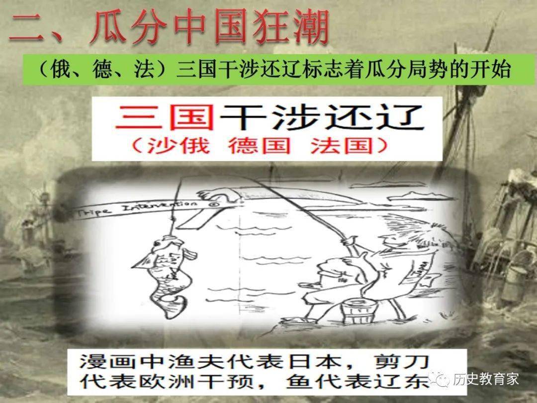 三国干涉还辽图片