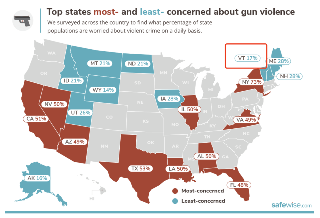 犯罪|2021年美国安全报告出炉！盘点全美最危险&最安全的州和大学城！